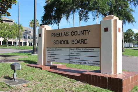 Pinellas county school board - School Board. School Board. As the governing body of the Pinellas County School District, the School Board is responsible for the control, operation, organization, management and administration of schools. Visit the PCS School Board website; School Board Resources; School Board Meetings; Agenda: Current & Archives; School Board Calendar 